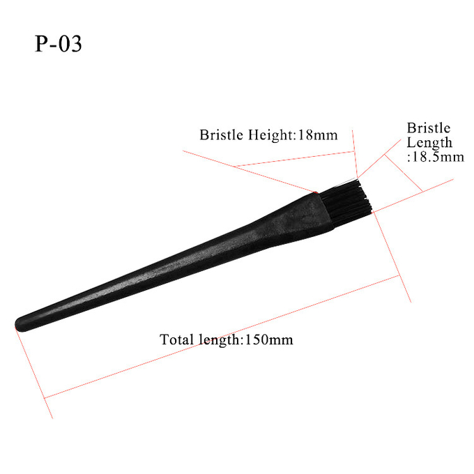 Industrial Printing Soft Bristle Esd Cleaning Brush Anti Static
