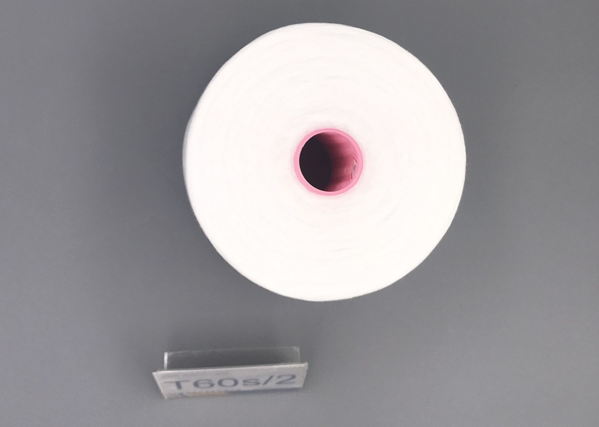 60/2 Or 60/3 Industrial Machine Thread , Excellent Tensile Strength All Purpose Thread