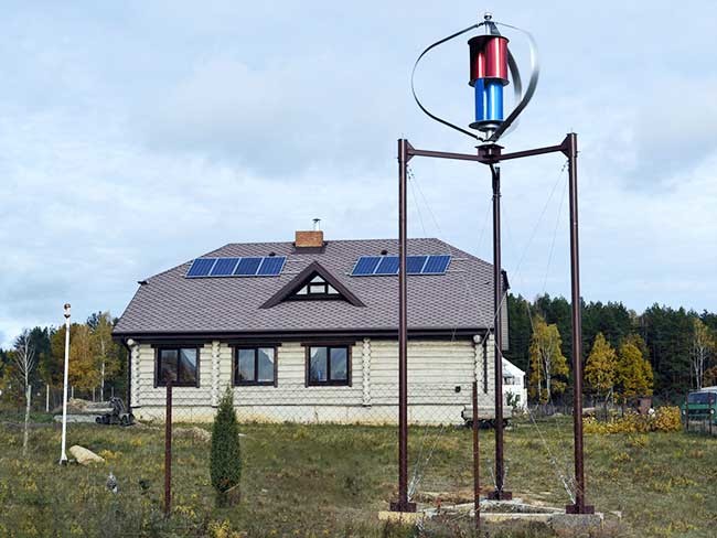 Large Capacity Off Grid Solar And Wind Kits Smart Controller Durable Construction