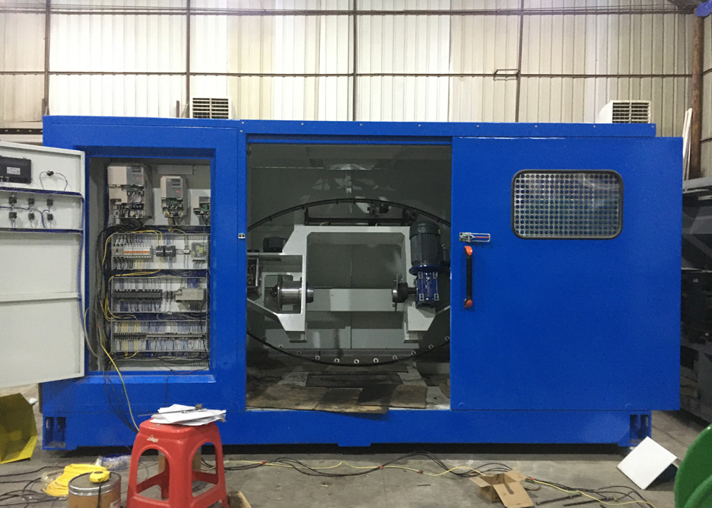 Electric Wire Twisting Line 10mm 16mm Copper Double Twisting Machine Stranding Production Machinery