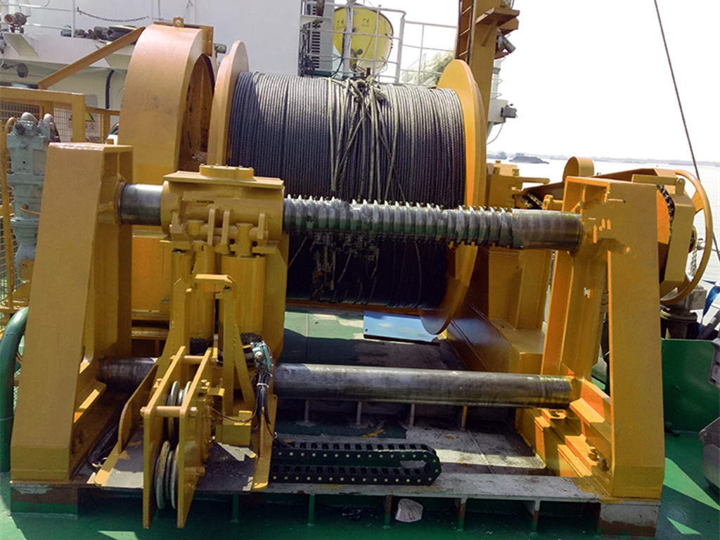 Customized Offshore Marine Hydraulic Winch Horizontal