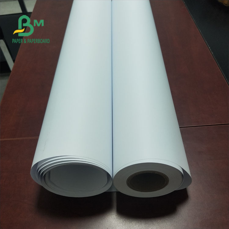 80G High Whiteness CAD Plotter Paper Roll 310 / 610 / 914 MM Width FSC Approved 80G High White CAD Plotter Paper Roll 610MM 914 MM FSC Approved