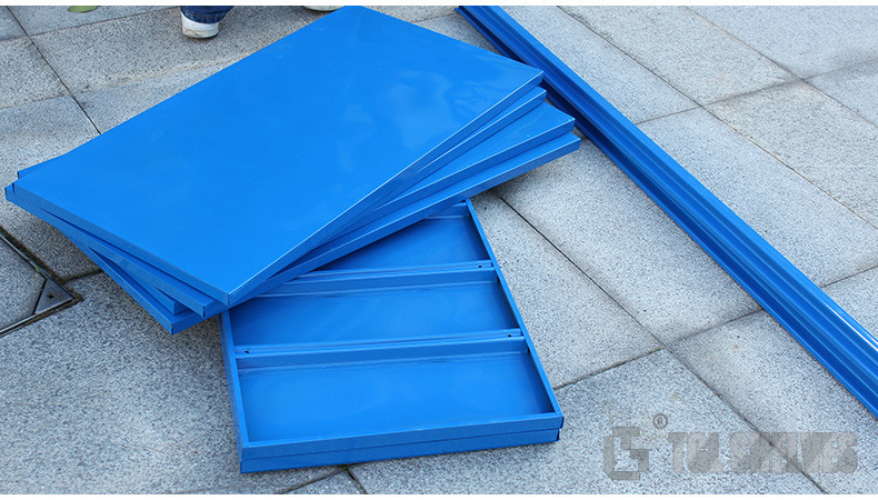 300kg Capacity Warehouse Storage Shelves , warehouse shelving units 120×45×180cm size