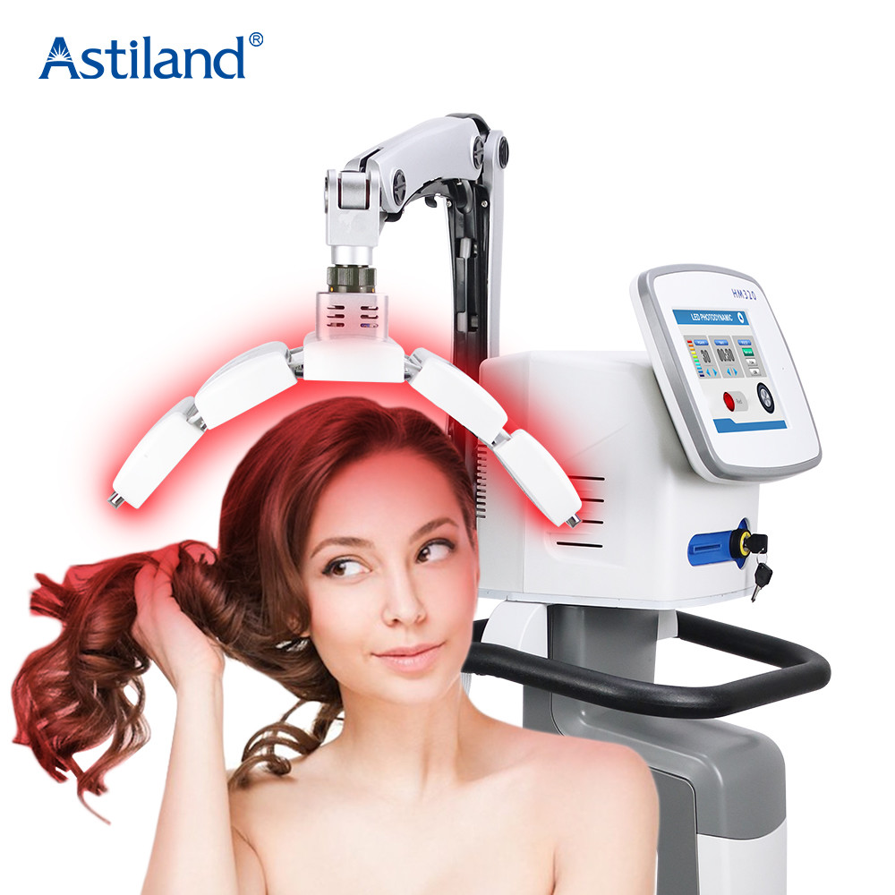 LED Light Therapy Machine Scalp Treatment Goggles Power line Manual 750*500*1400mm