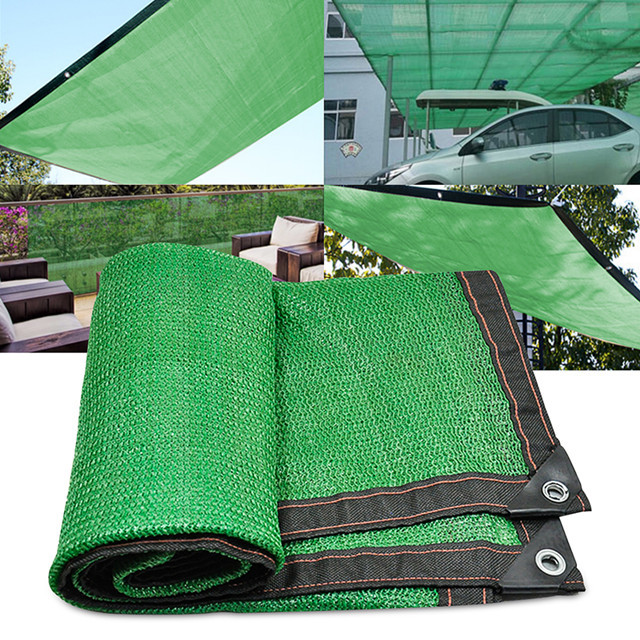 Dark Green 90% Sun Shade Netting 50m Length 10m Width virgin PE