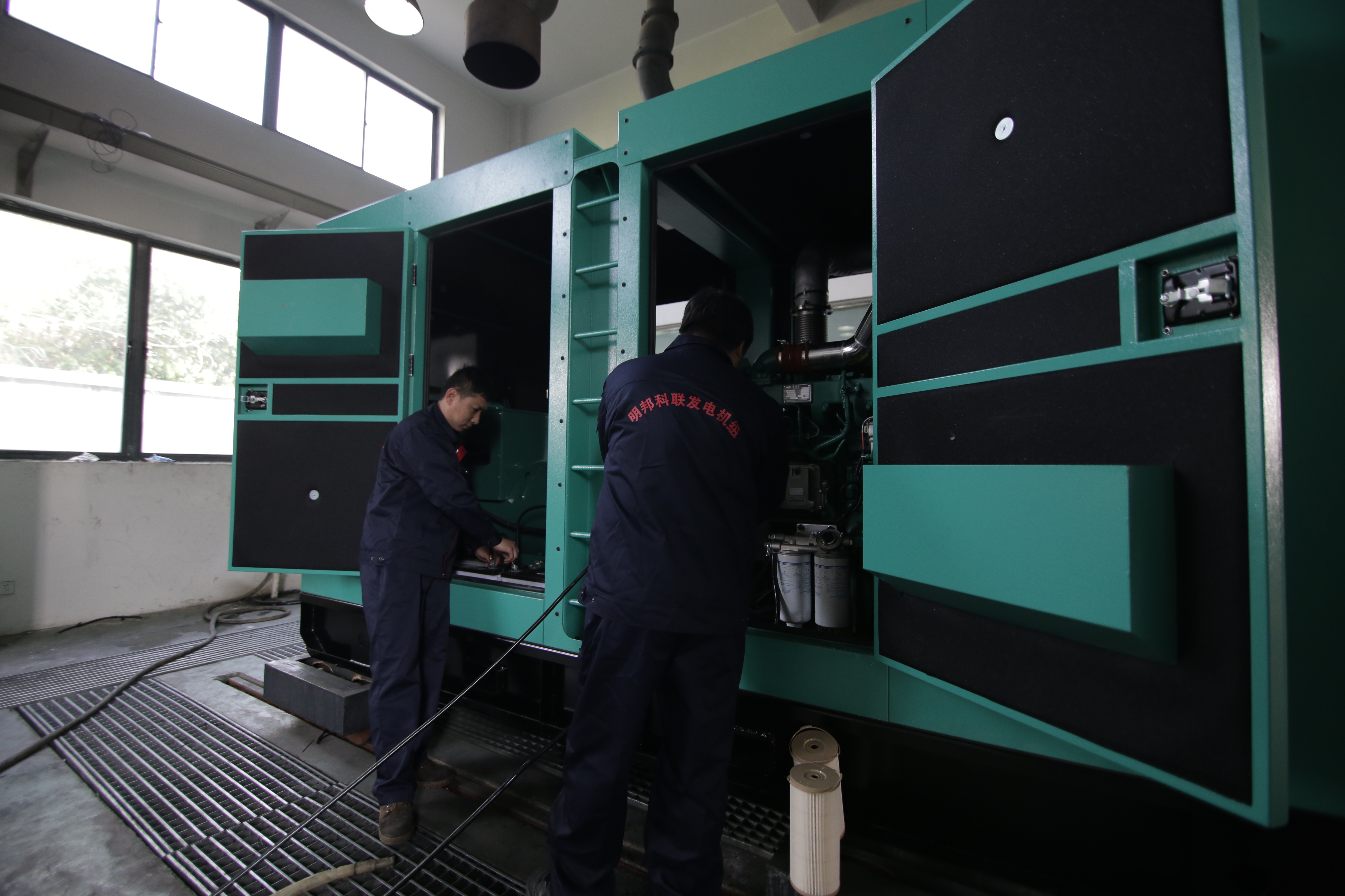 Open Type 230V 1000KW WEICHAI Diesel Generator Set