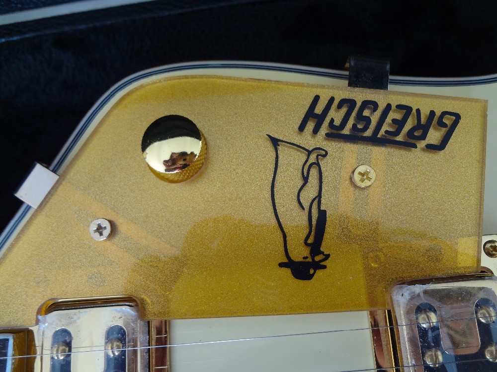 Grets custom guitar Cream color Golden hardwares Gretsch Billy bo signature 6 string electric guitar with Grover tuner