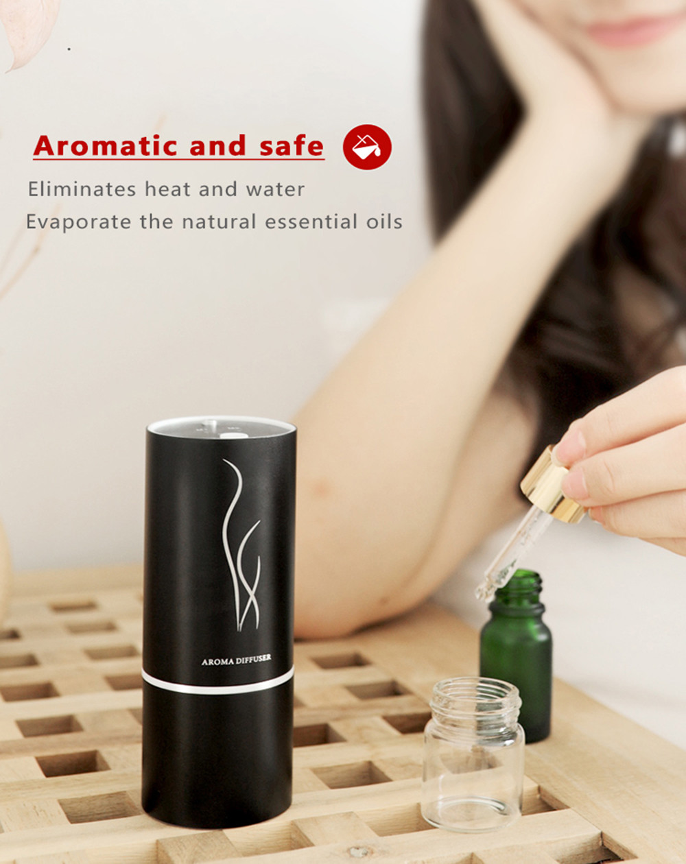 Mini Rechargeable Portable Scent Nebulizer