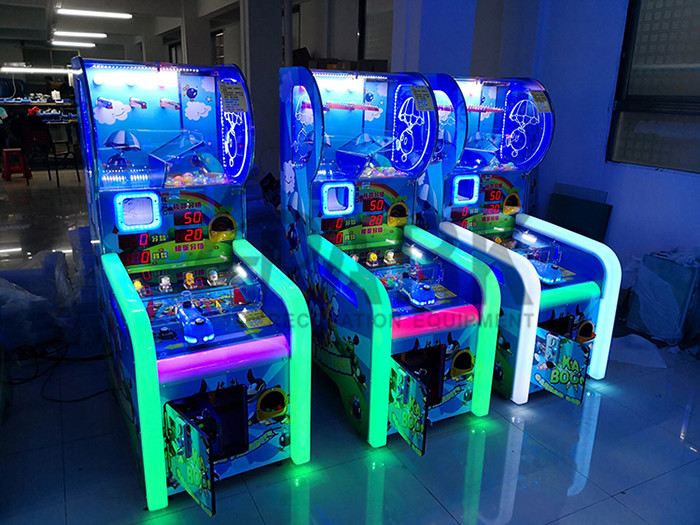 kids paradise Cannon Shooting target game machine gift vending machine coin operated