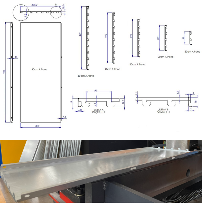 back panel drawing profile 