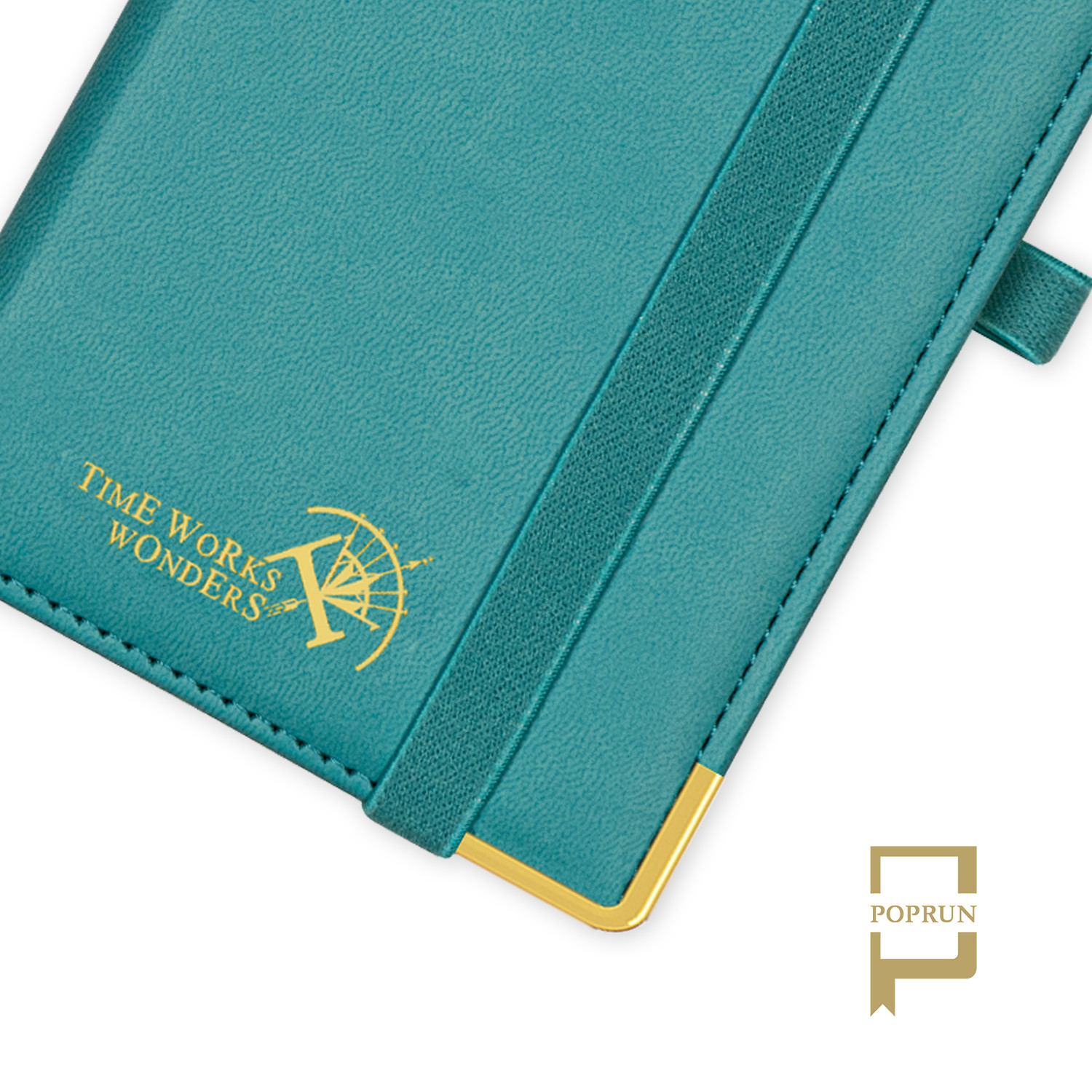 Custom Turquoise Small Academic Planner From July 2023 To June 2023