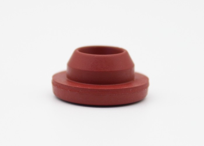 20-A Red Pharmaceutical Rubber Stoppers With Wonderful Chemical Stability
