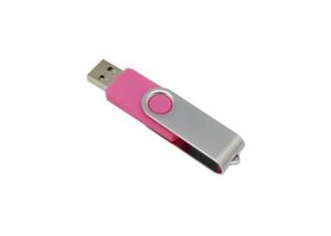 China Printing Optional USB Flash Pen Drive Swivel Shaped Durable For Computer on sale