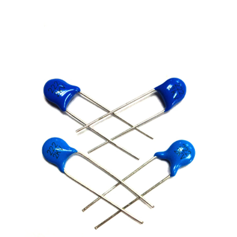 Dip Type DC 2.2nF Ceramic Capacitor 2000V 20% Pitch 5mm For Switching Surge Suppressors