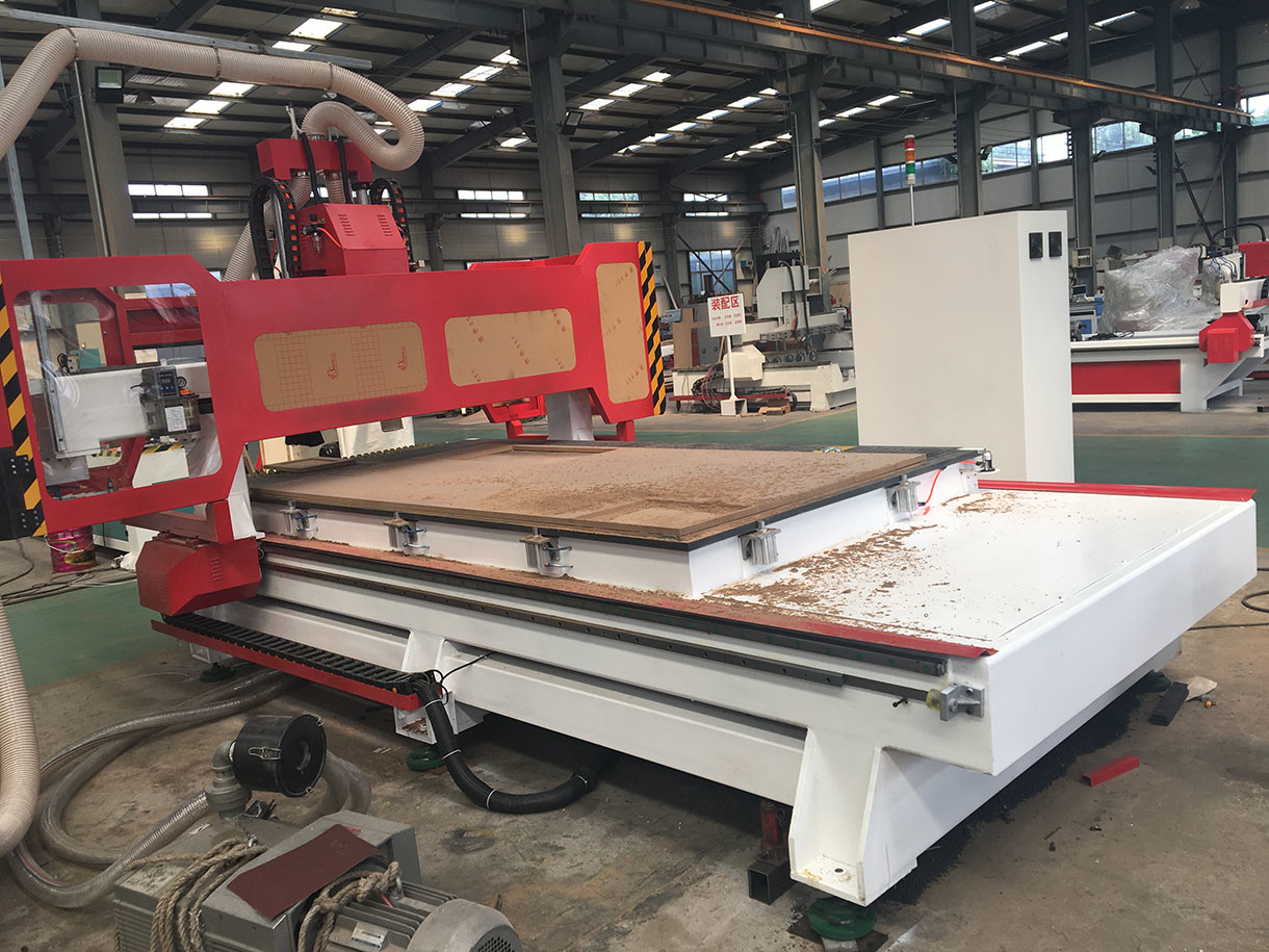Wood working machinery cnc machine for wood door cutting