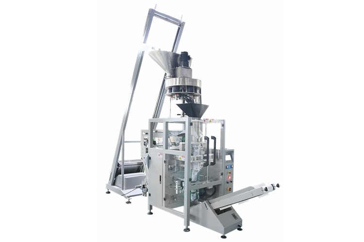 Granule Bean / Sugar / Salt Automated Packing Machine With PLC Control Multi - Function