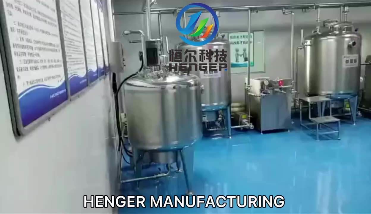 Small Scale Yoghurt Production Line 304 Stainless Steel Yoghurt Production Machine
