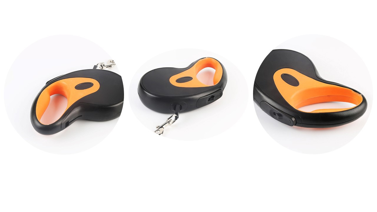 Non Tangle Automatic Retractable Dog Leash OEM Hands Free Retractable Dog Leash