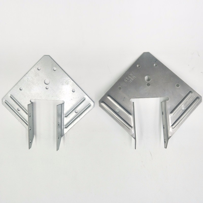 Wood Pallet Connector Mending Plate Made of Galvanized Steel for Dependable Support