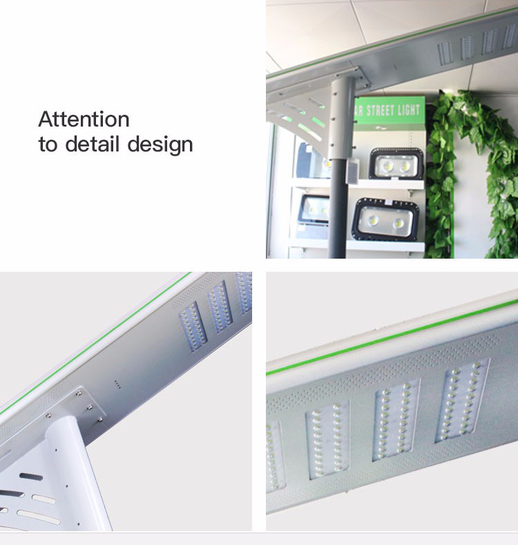 High quality ip65 outdoor Waterproof Aluminum 80w outdoor Led solar Street Light