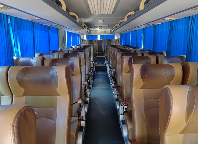 Emission Euro Used Passenger Bus Second Hand Coach 5250mm