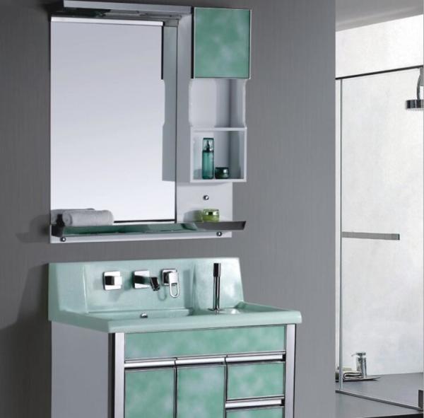 100 X48/cm PVC bathroom cabinet / wall cabinet / hung cabinet / white color for