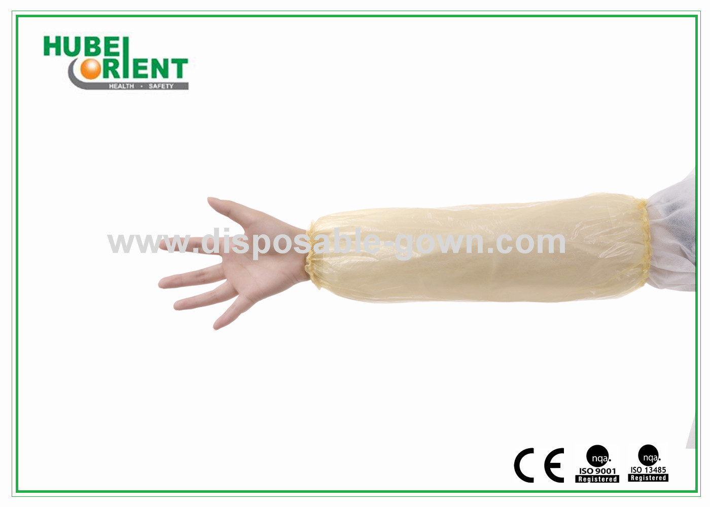 Free Size Disposable PE Oversleeves For Protecting Arm