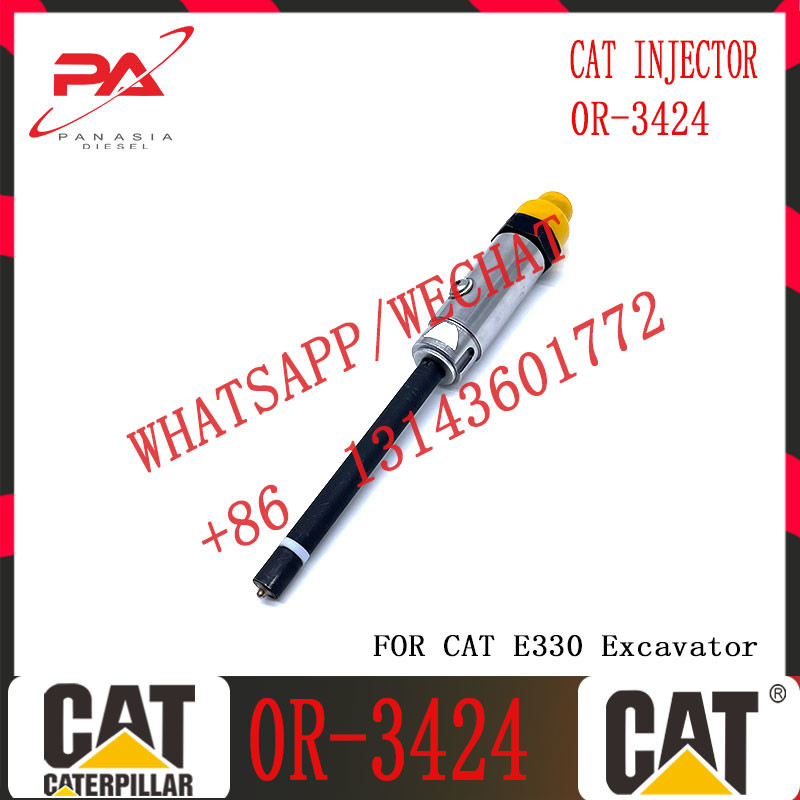3406C 3406B Engine Parts Fuel Injector C-A-T Pencil Fuel Diesel Injector Nozzle 4W7032 0R1747 0R-3424 For C-A-Terpillar