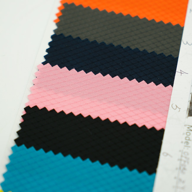 Diamond Type Lattice Poly Oxford Fabric For Luggage Backpack Tents