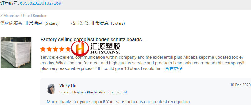 Corona Treated PP Corrugated Plastic Sheets For Printing