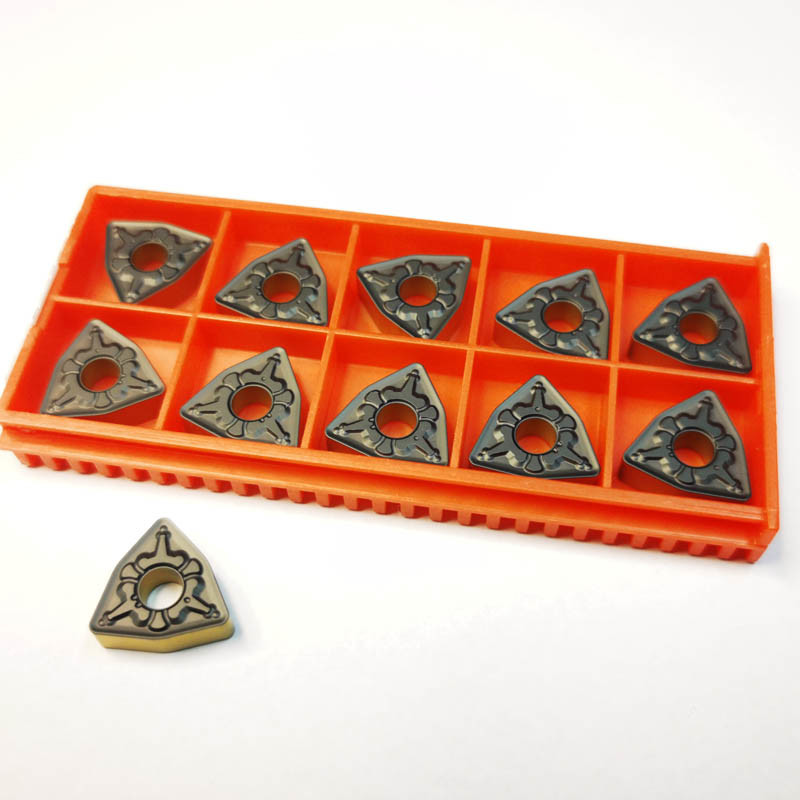 Turning Carbide WNMG080404TZF PT30 Inserts For Steel with coating