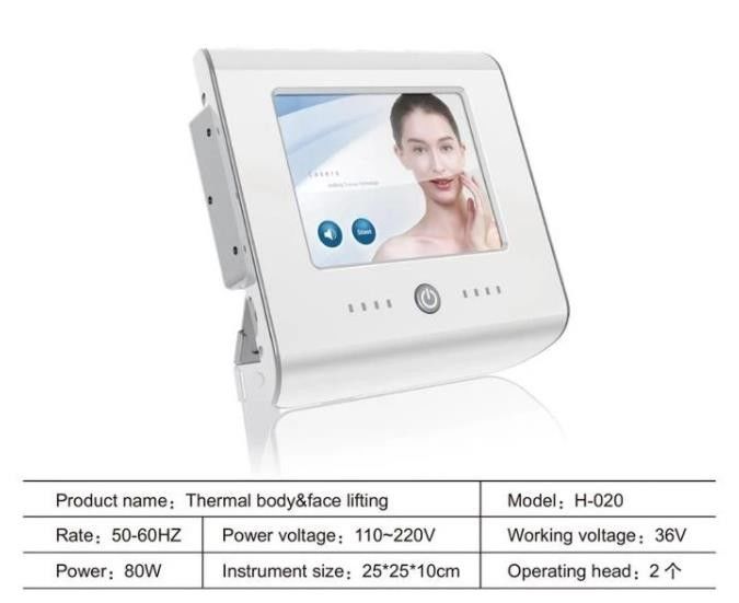 80w Sgs And Ce 2 In 1 Thermolift Vacuum Slimming Machine
