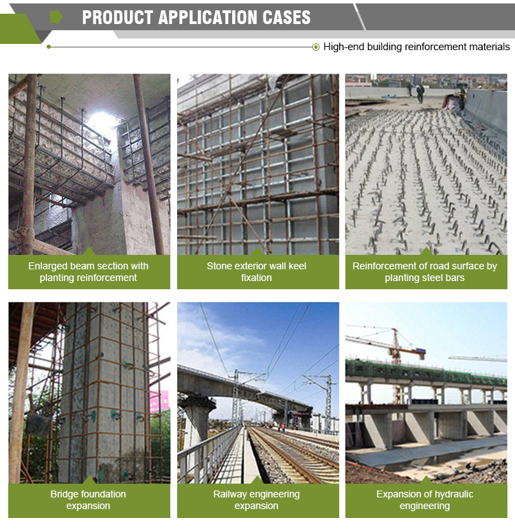 High Performance Epoxy Adhesive Chemical Anchor Rebar Glue