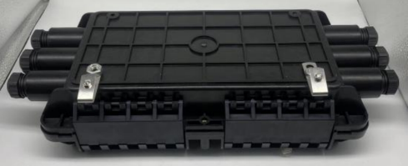 12-48 Core IP68 Fiber Optic Splice Closure Outdoor Box for FTTH Customized Horizontal Type