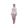 Buy cheap Spring Ladies Cotton Pyjamas / Soft Long Sleeve Top And Pant Nightwear from wholesalers