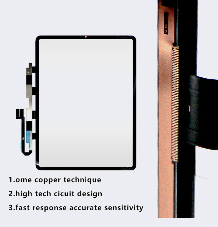 Fix Broken Pad Screen Glass Touch FPC IC for iPad 12.9 1th 2th 3th 4th 5th Gen Tablet Touch Screen Repair Parts SEO