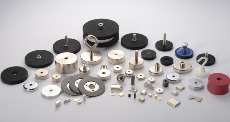 Rubber Coated Neodymium Pot Magnet Grade Rubber Iron NdFeB and Composite Neodymium Magnet