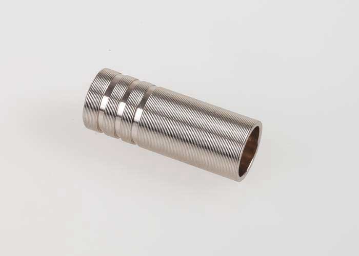 Custom CNC Lathe Parts / Aluminum Steel Joint Protector For Automation Equipment