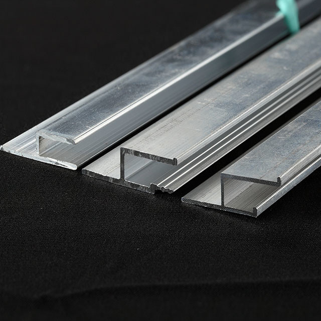 Silver Aluminum Alloy Extrusion Profile Polished For Shelves With Multiple Colors