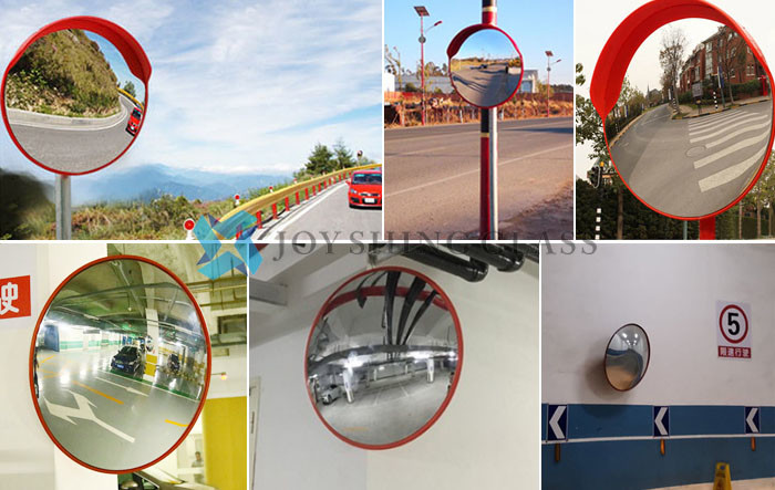 Customized Shape 120cm Road Traffic Convex Mirror