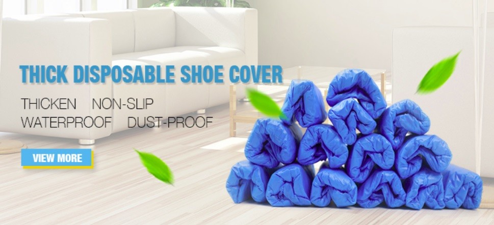 Hydrophobic Disposable Surgical Nonwoven shoe cover Anti Static