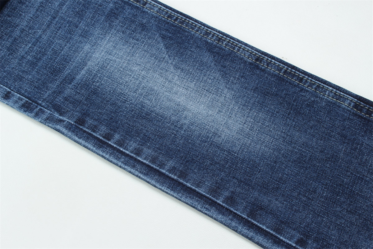 10.8 Once Supreme Quality Crosshatch Slub Stretch Denim Fabric For Men Jeans