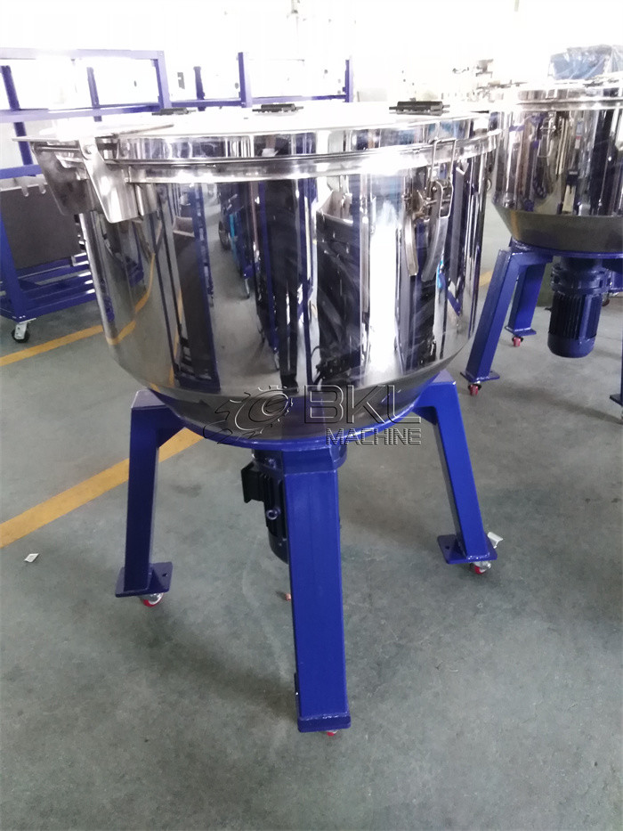 PVC Raw Plastic Mixing Machine 500L Plastic Vertical Mixer