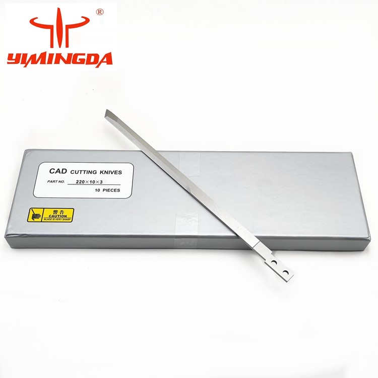 Cutting Blade Knife For Bullmer Cutter Size 220.5x10x3mm And 220*10*3mm