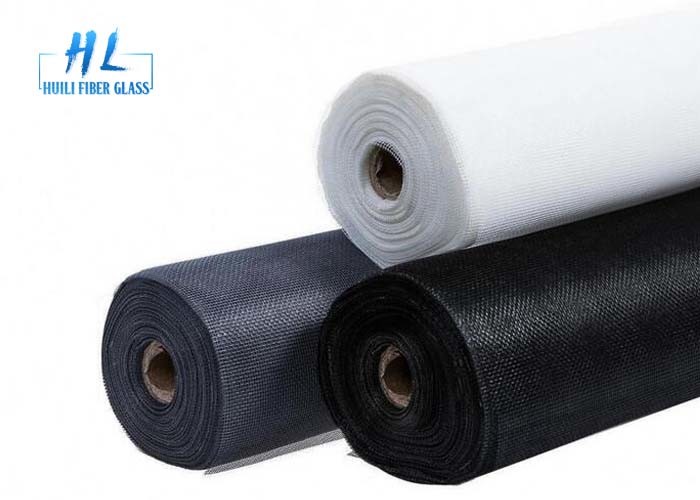 Plain Woven Black Fiberglass Insect Screen For Anti Insect And Mosquito