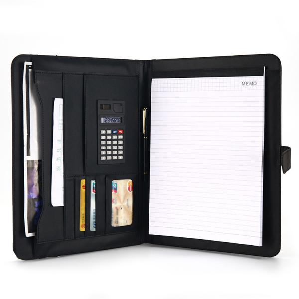 Business Gift A4 Leather Document Folder File Organizer Portfolio Stationery