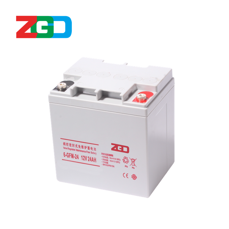 Sealed Type 24AH 12V UPS Lead Acid Battery For Home Solar Panels