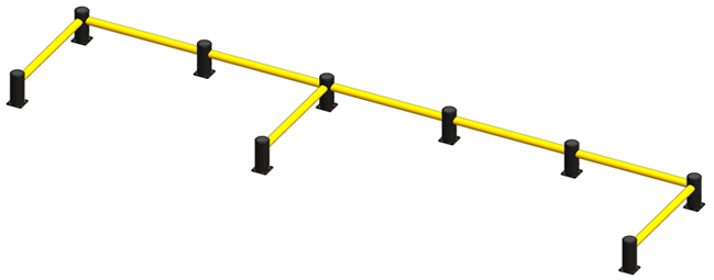 EM-1 One Bar Of Anti-Collision Safety Guardrails