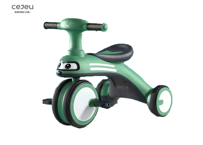 3 In 1 Kids Tricycle For 2 Year Olds Lightweight Yellow