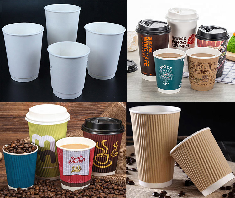 Ultrasonic Paper Cup Making Machines 350g/M2 Ripple Paper Cup Jacket Machine